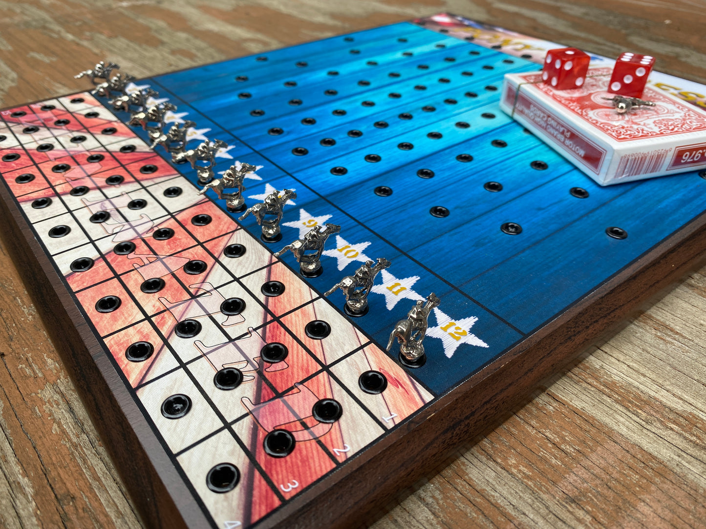 Pony Express - Magnetic Horse Race Board Game | Tabletop Game image 5