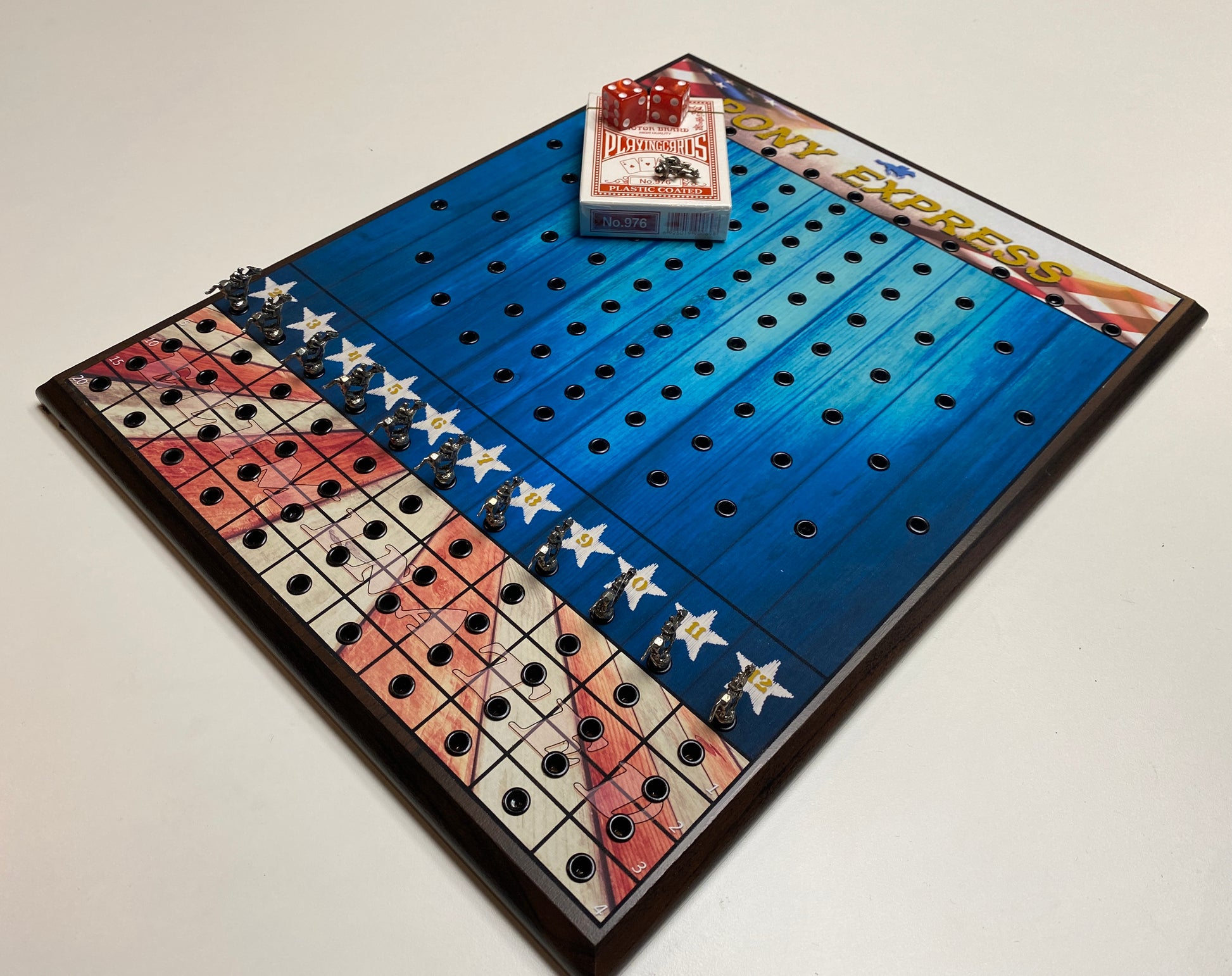 Pony Express - Magnetic Horse Race Board Game | Tabletop Game image 4