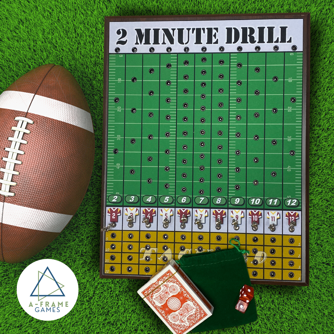Magnetic Football Board Game - '2 Minute Drill' | Tabletop Game image 0