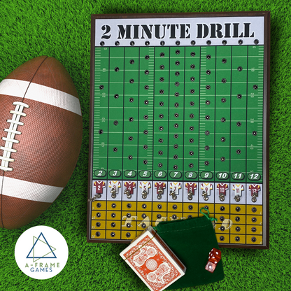 Magnetic Football Board Game - '2 Minute Drill' | Tabletop Game image 0