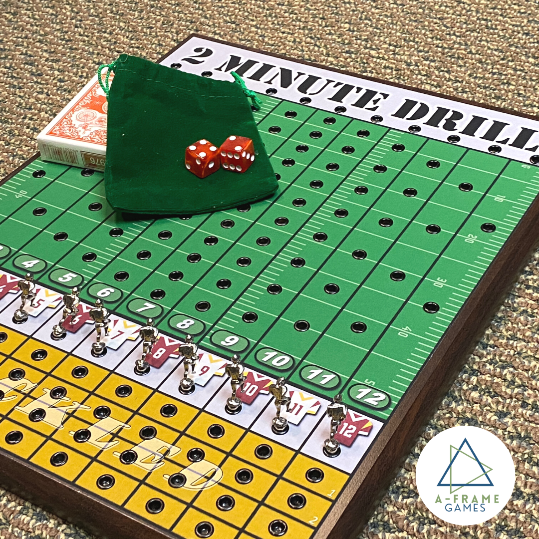 Magnetic Football Board Game - '2 Minute Drill' | Tabletop Game image 1