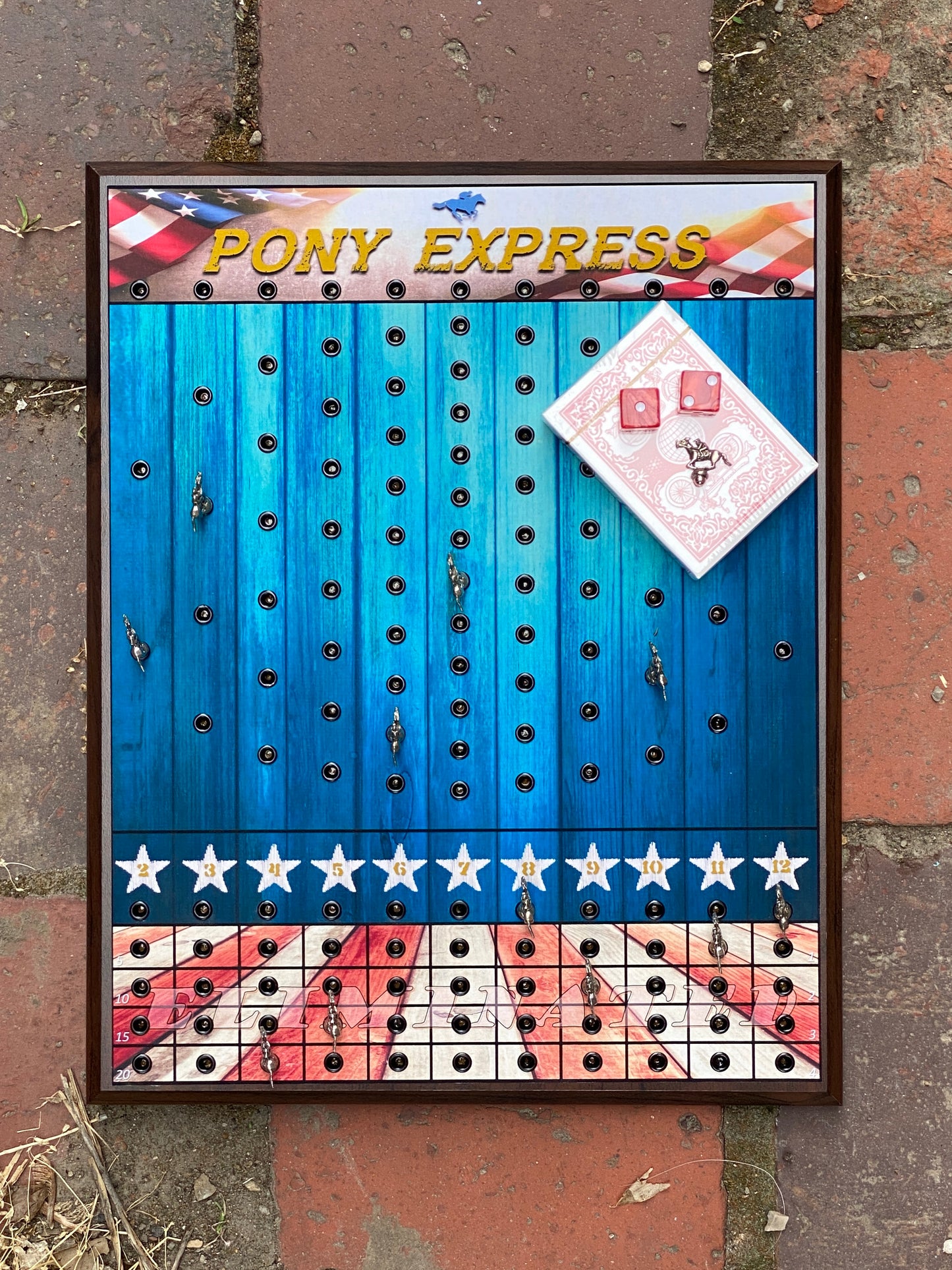 Pony Express - Magnetic Horse Race Board Game | Tabletop Game image 7