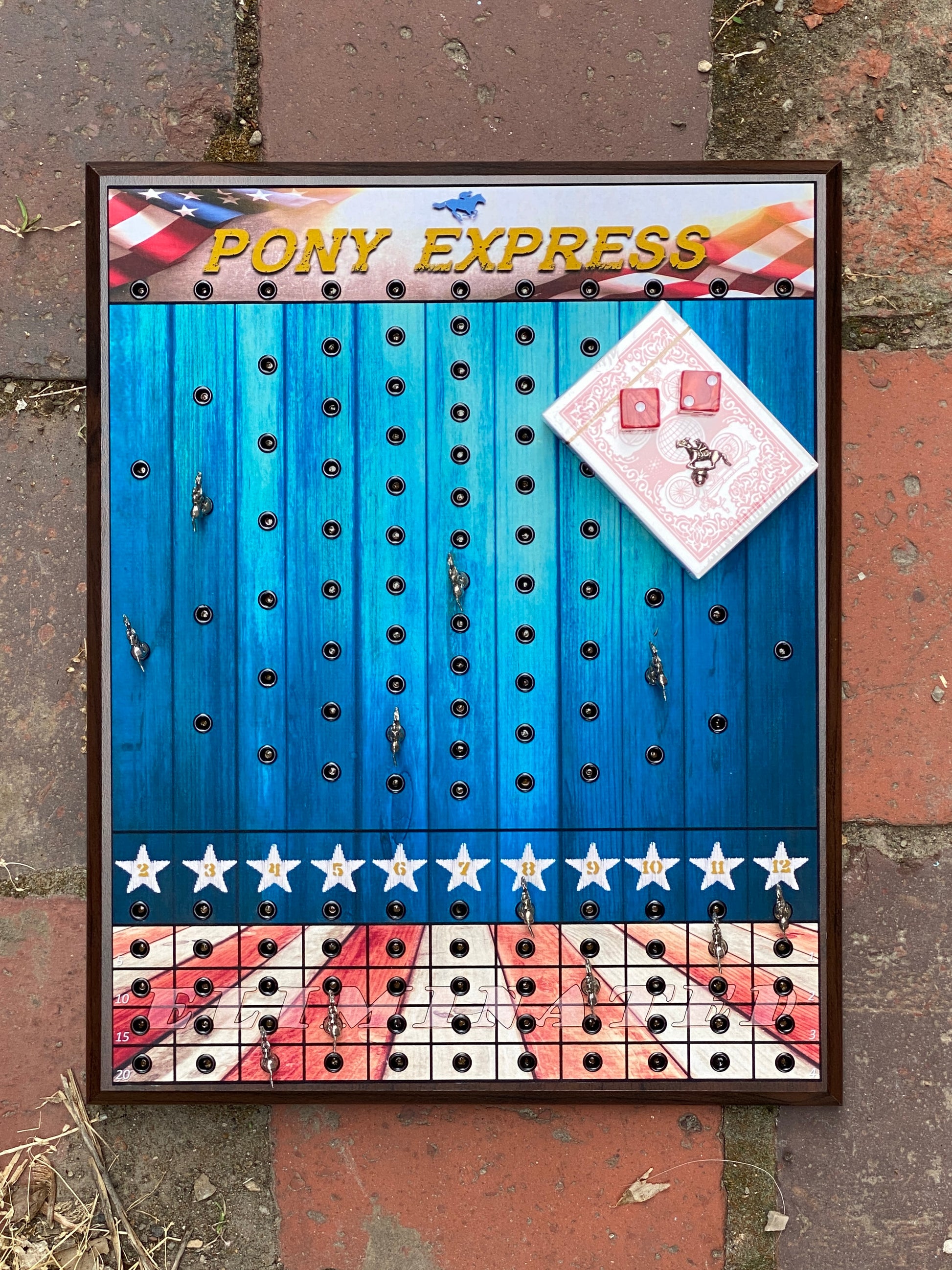 Pony Express - Magnetic Horse Race Board Game | Tabletop Game image 7