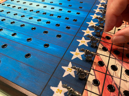 Pony Express - Magnetic Horse Race Board Game | Tabletop Game image 1