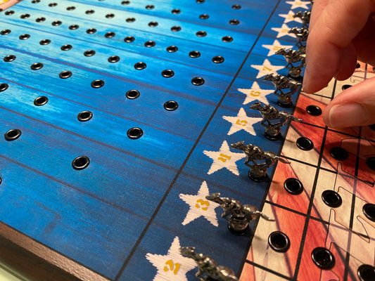 Pony Express - Magnetic Horse Race Board Game | Tabletop Game image 1